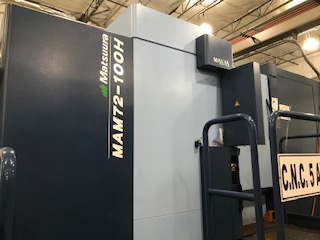 Matsuura MAM72-100H 5-Axis, Machine ID: 7621